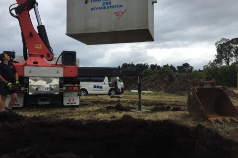 Septic Tank Install